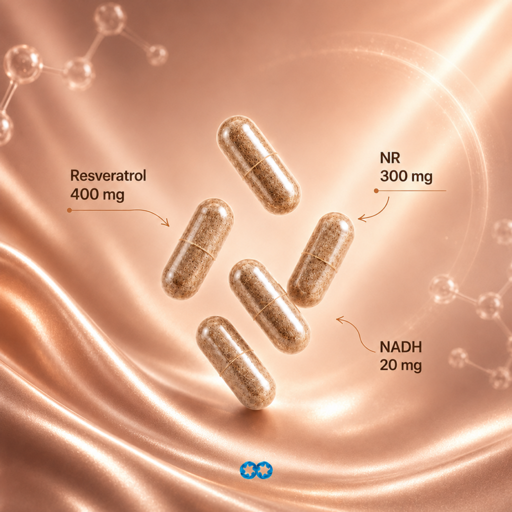 Resverol Longevity NAD Capsules — görsel 2