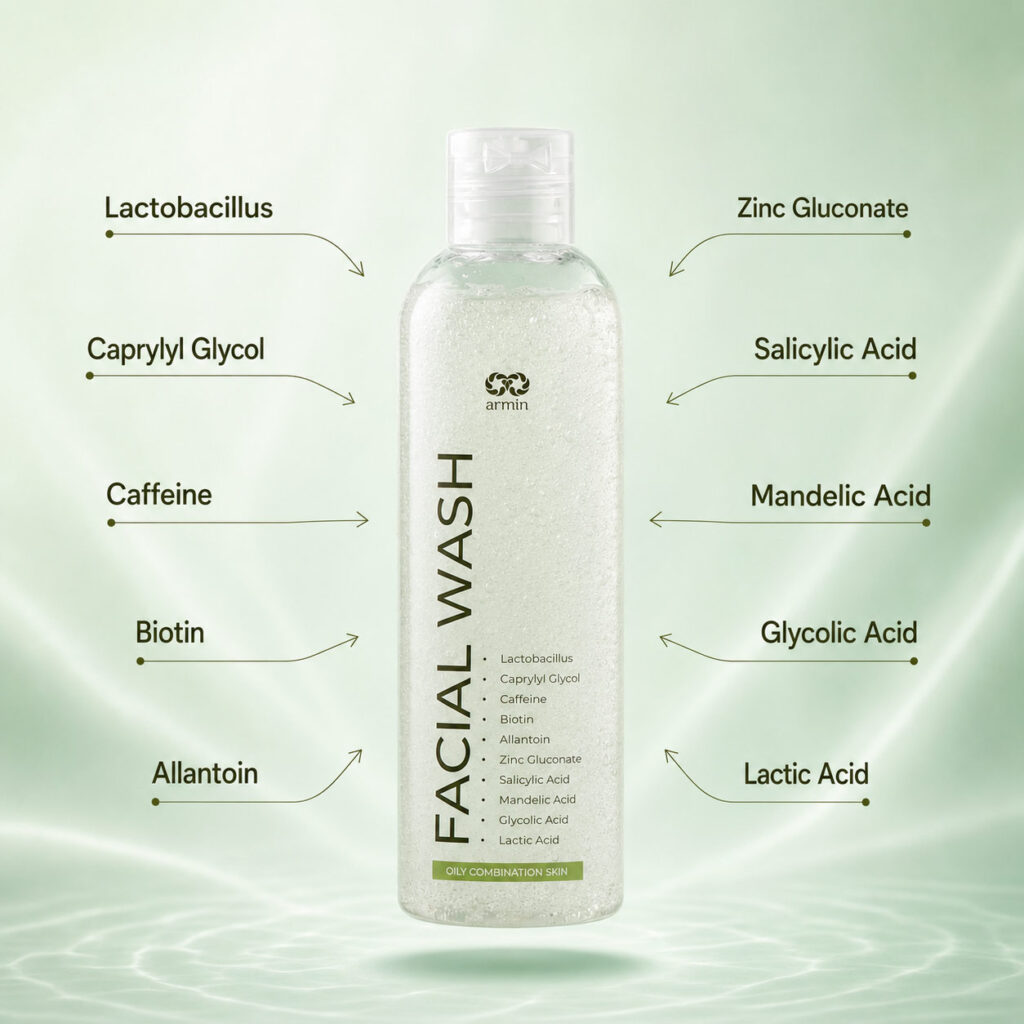 Armin Facial Cleansing Gel for Oily and Combination Skin — görsel 1